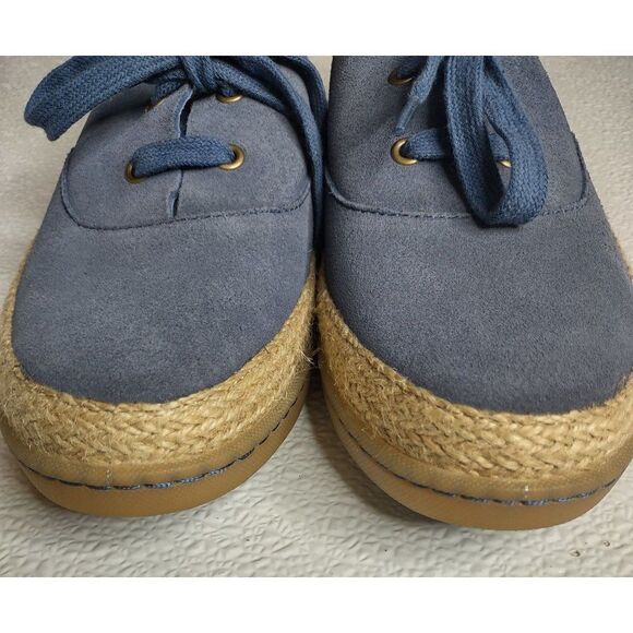 BORN Blue Suede Leather Capela Sneakers Size 8M - Picture 8 of 16